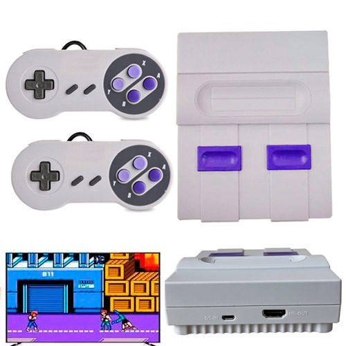 

Игровая приставка консоль Dendy SNES 8бит 821игр, 2 геймпада, HDMI, SN-02