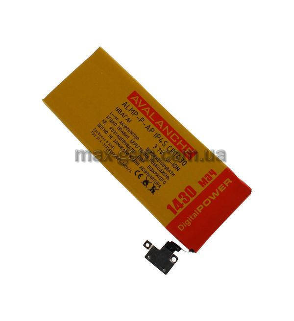 

Аккумулятор Avalanche P Apple iPhone 4S (1430mAh)