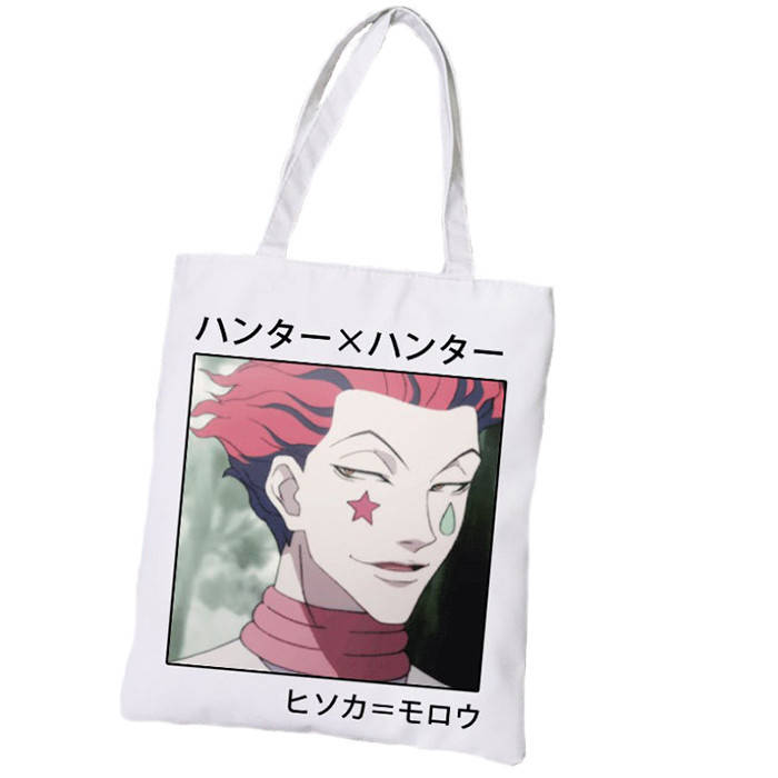 

Экосумка шоппер Хисока Хантер и Хантер - Hunter X Hunter (13023), Белый