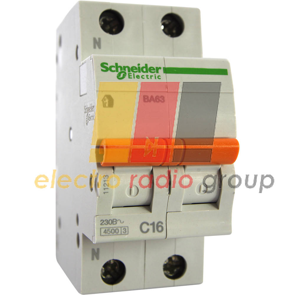 

Автоматичний вимикач ВА63 1п+н 32А С