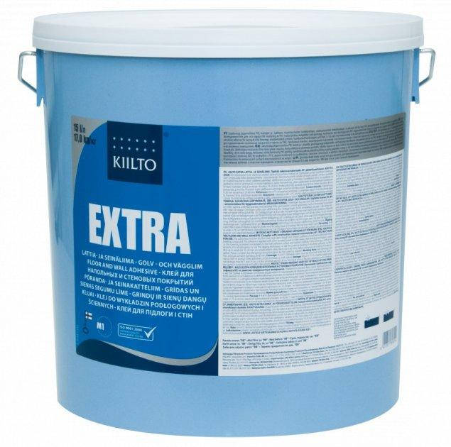 

Клей Kiilto Extra для пола и стен 15 л, Бесцветный