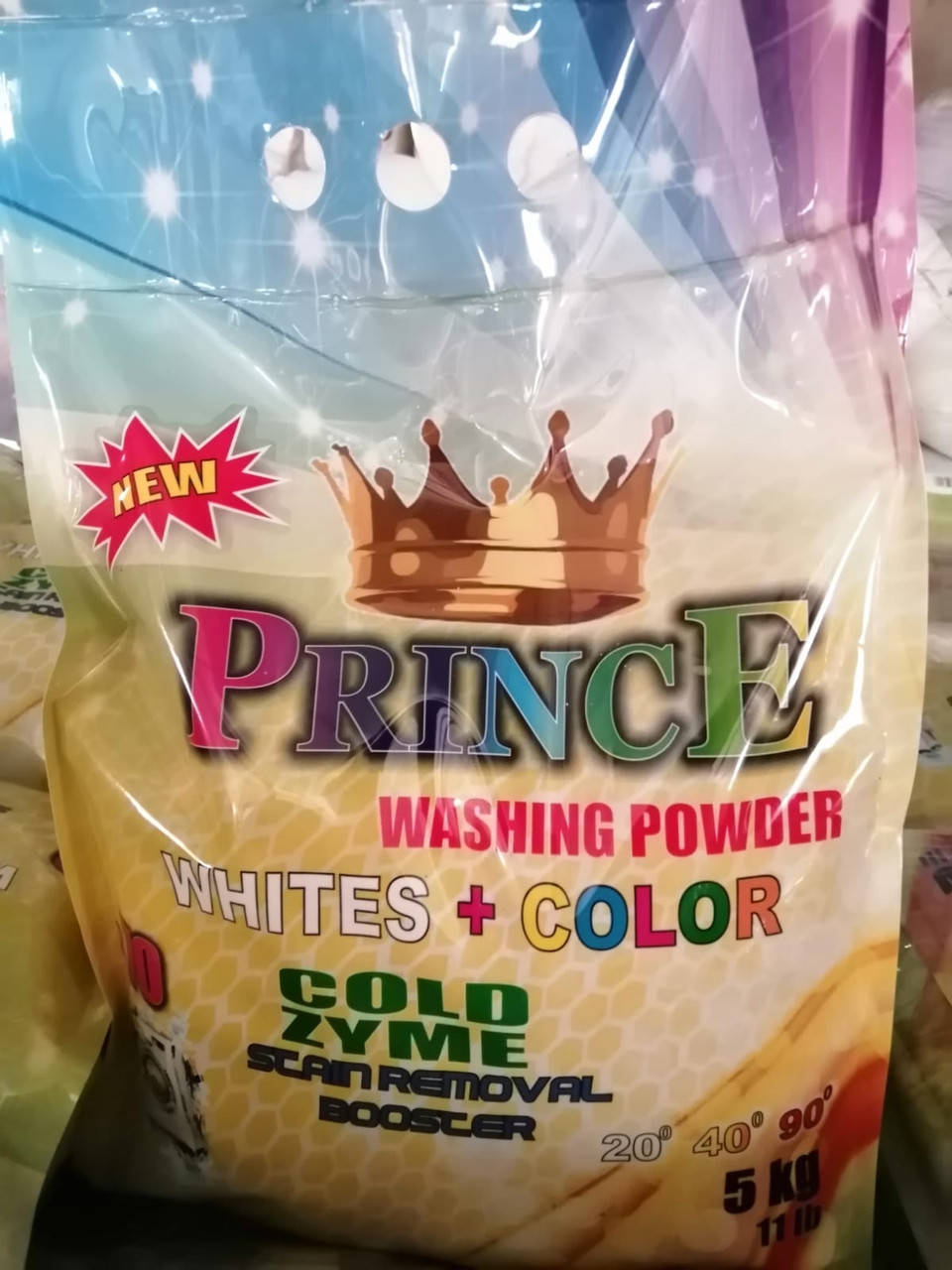 

Универсальный концентрированный стиральный порошок Prince