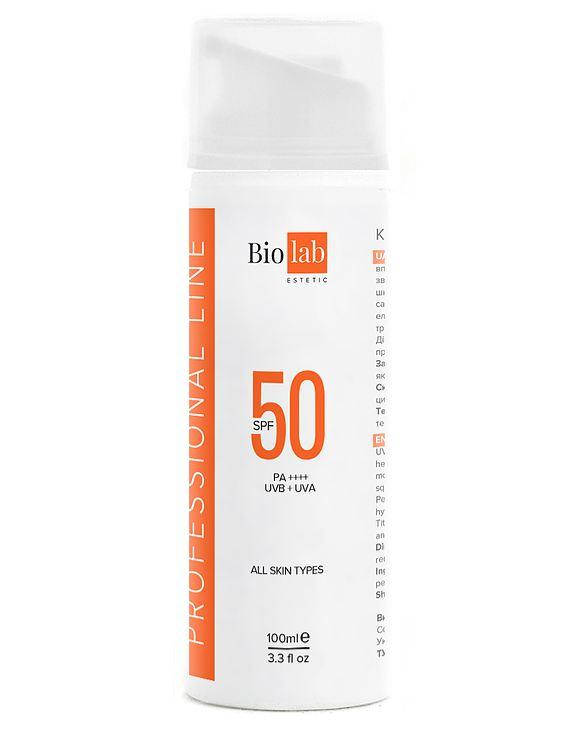 

Крем с СПФ 50 Biolab Estetic (100мл). Cream with SPF 50