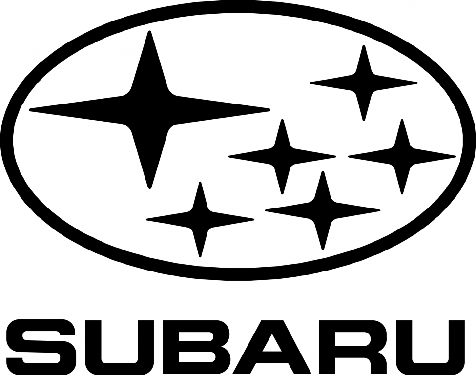 

Виниловая наклейка " Subaru " 40х50 см, Белый