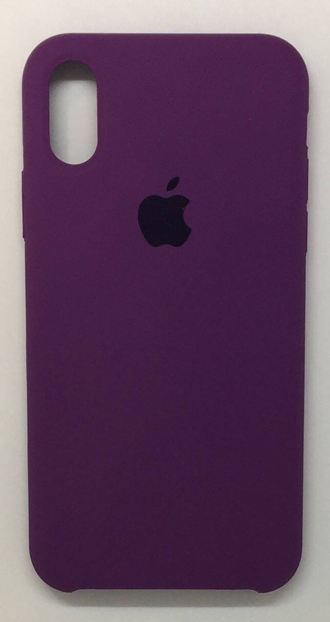 

Чехол Silicon iPhone Xs Max - "Пурпурный №45"