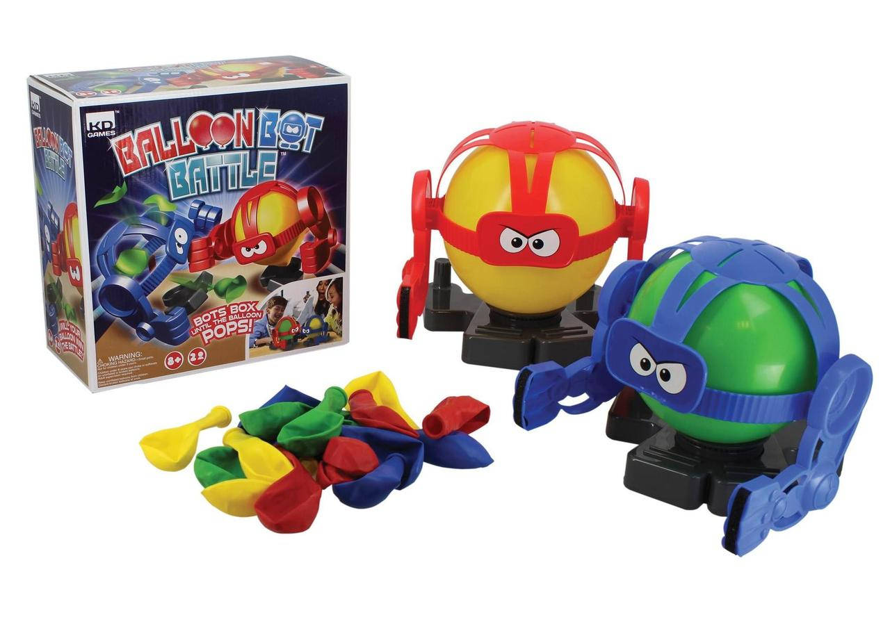 

Настольная игра Balloon Bot Battle, бои на воздушных шарах