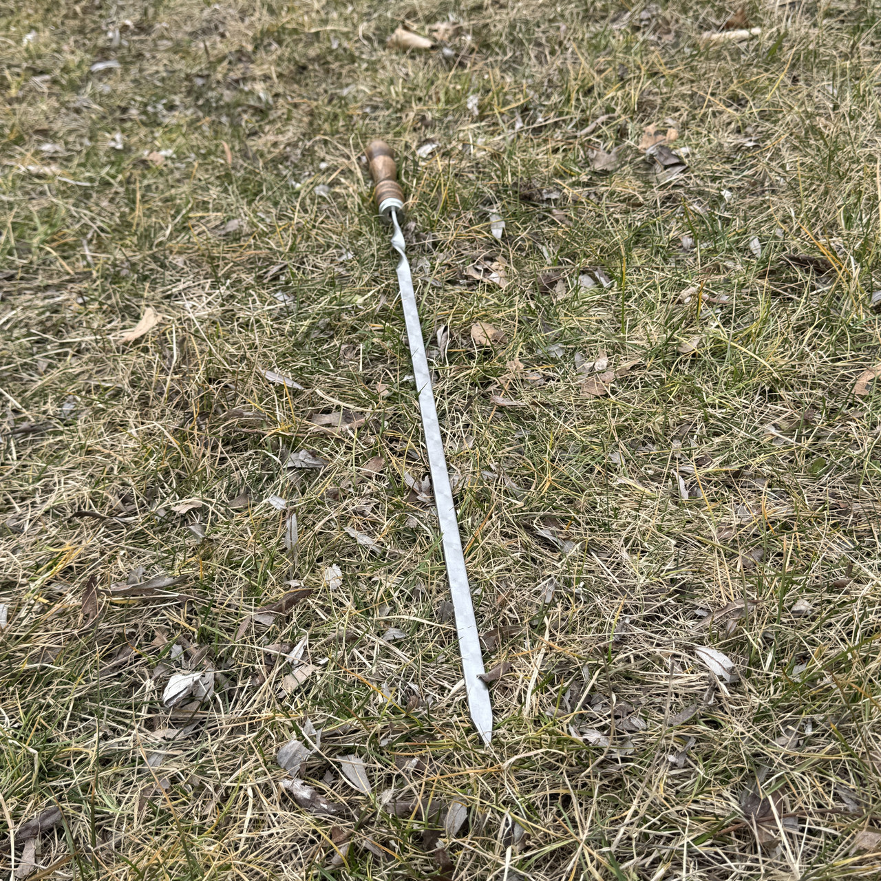 Шампура з дерев'яною ручкою 1шт