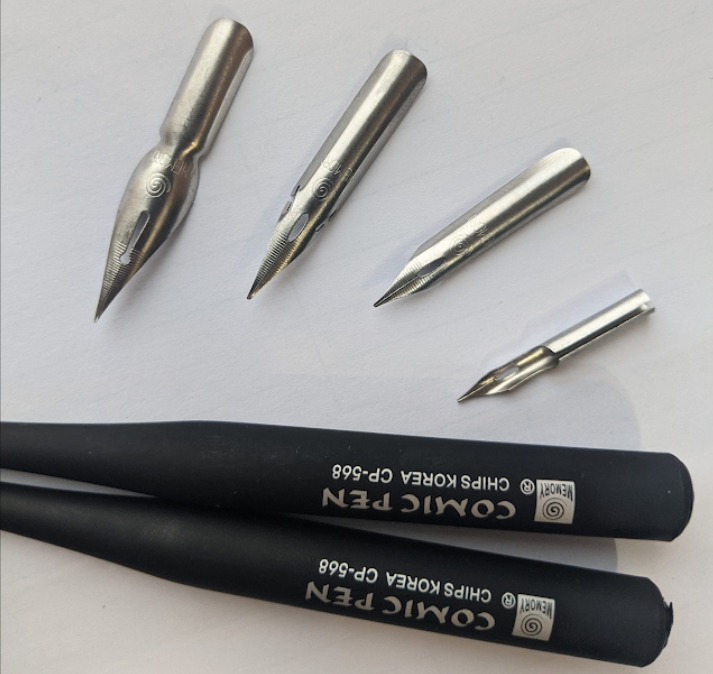 

Утримувач для пера 2шт (пластик) + 4 пера, DK11609 (CP-568) D.K.ART