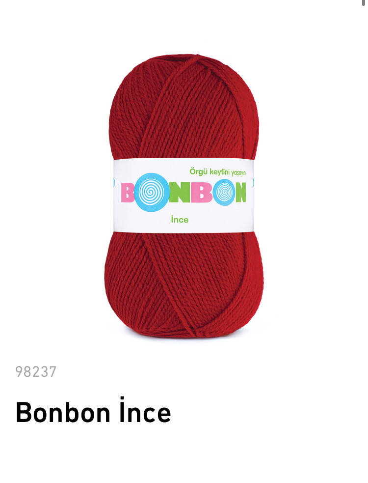 

Турецкая пряжа Bonbon ince 100% акрил