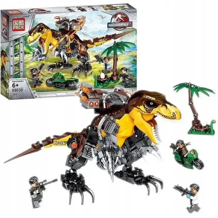 

Конструктор "JURASSIC WORLD" 369 дет. 69030, Разные цвета