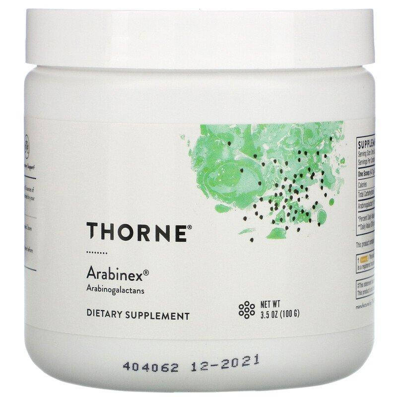

Пребиотик Арабинекс, Arabinex, Thorne Research, 100 г (3,5 унции)