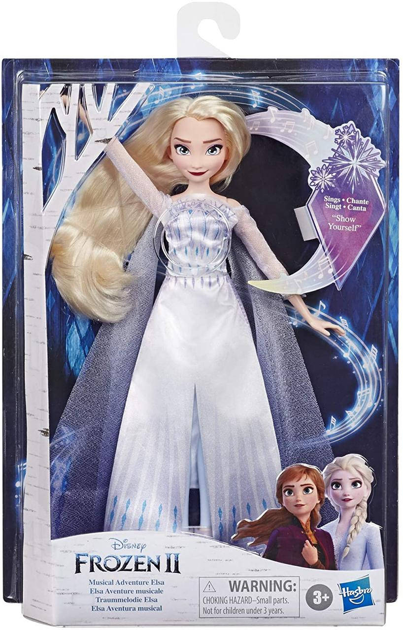 

Кукла Hasbro Disney Frozen Musical Adventure Elsa Singing Холодное сердце 2 Поющая Эльза англ.язык (E88805E00)