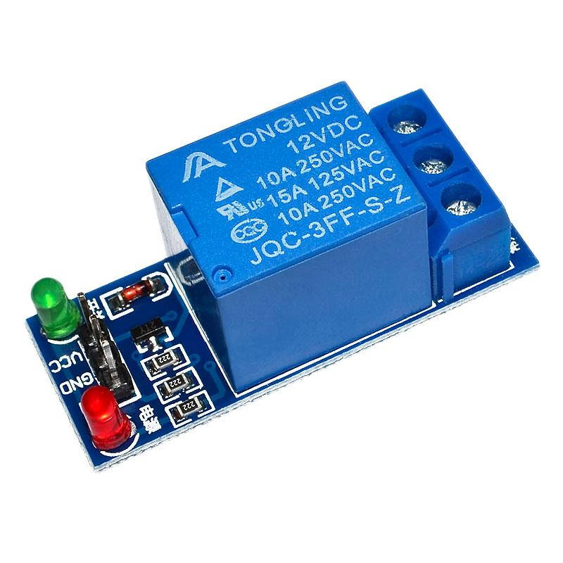 

Модуль 1 реле 12V с опторязвязкой для ARDUINO