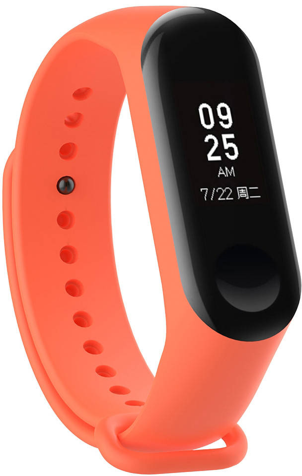 

Ремешок Originalic для Xiaomi Mi Band 4 / 3 Orange (Оригинальный Дизайн)