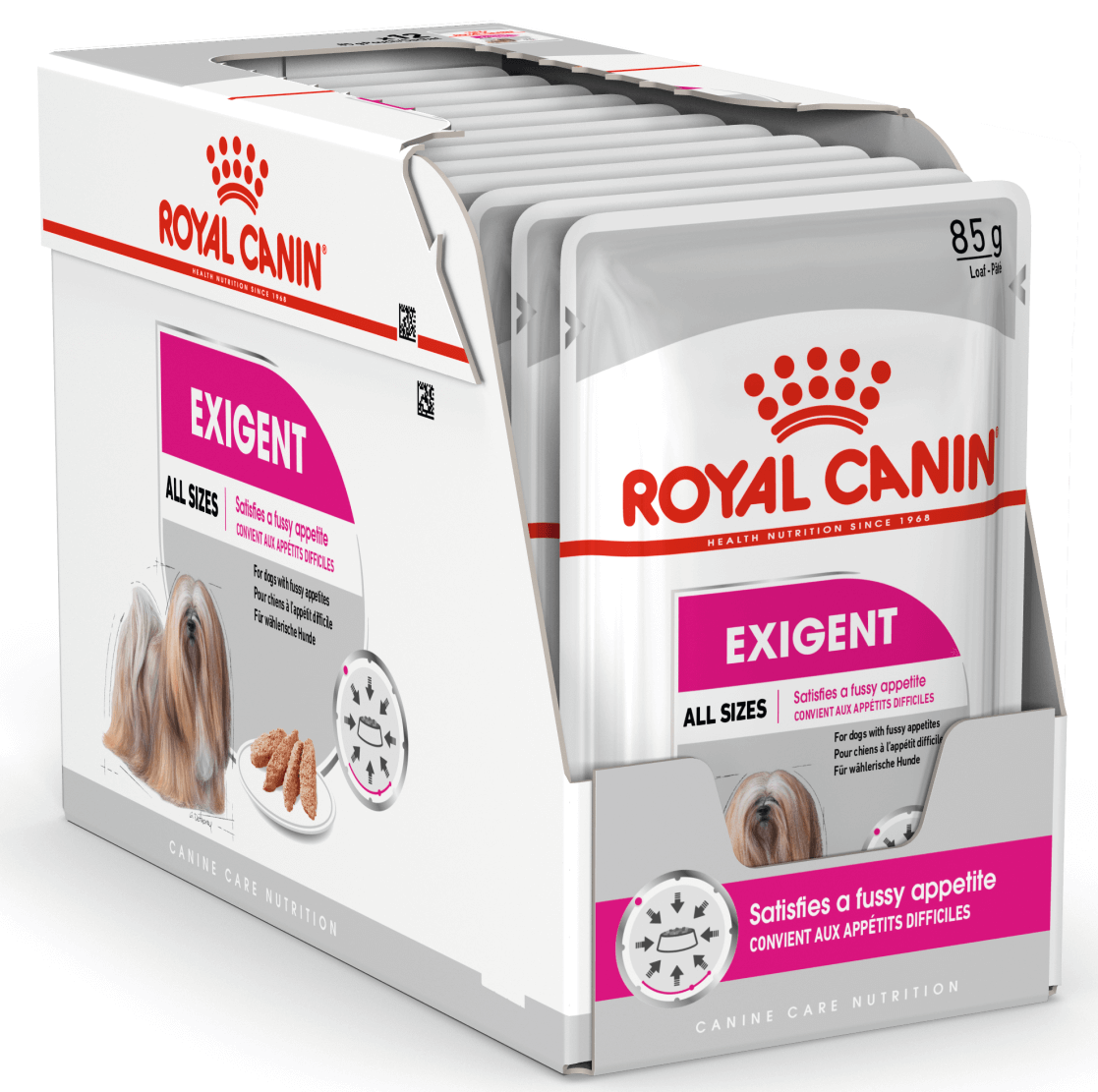 

Royal Canin Exigent Canin Adult Loaf Влажный корм для привередливых в питании собак 12×85 г