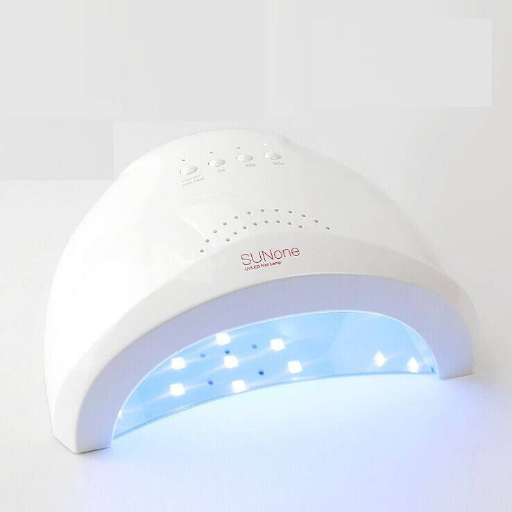 

Гибридная светодиодная UV/LED лампа SunOne 48 Вт белая. Оригинал!, Белый
