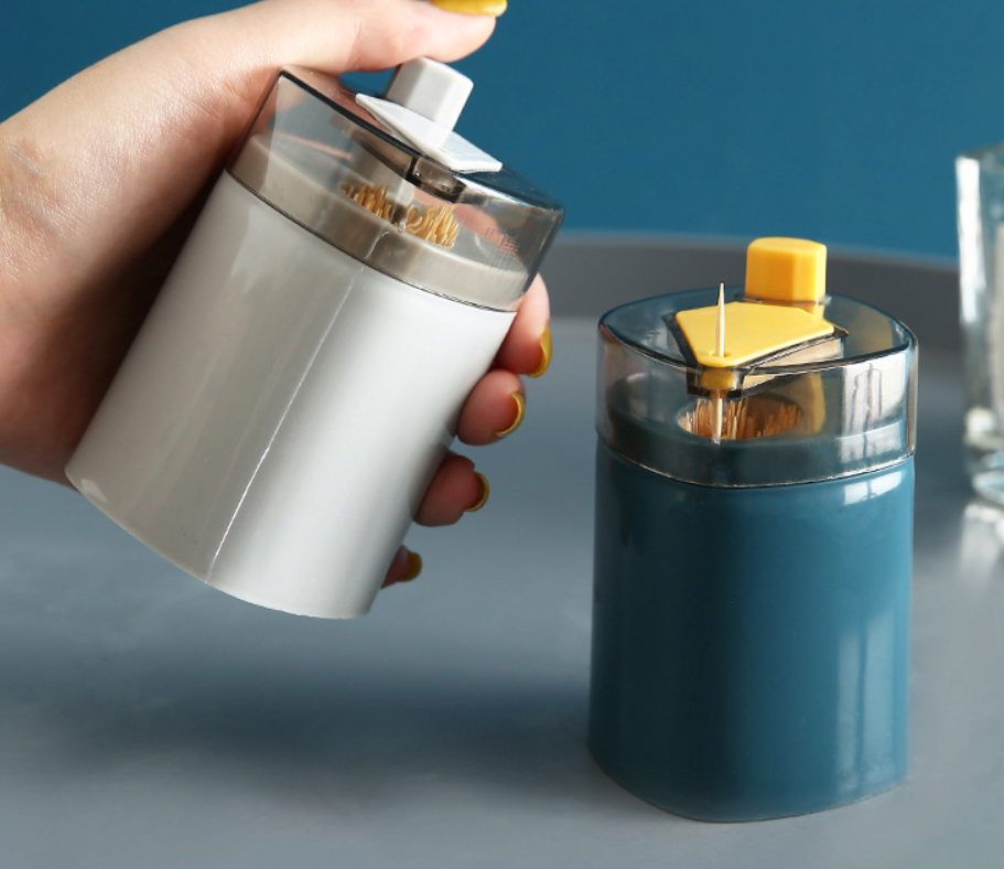 

Контейнер для зубочисток. Серый