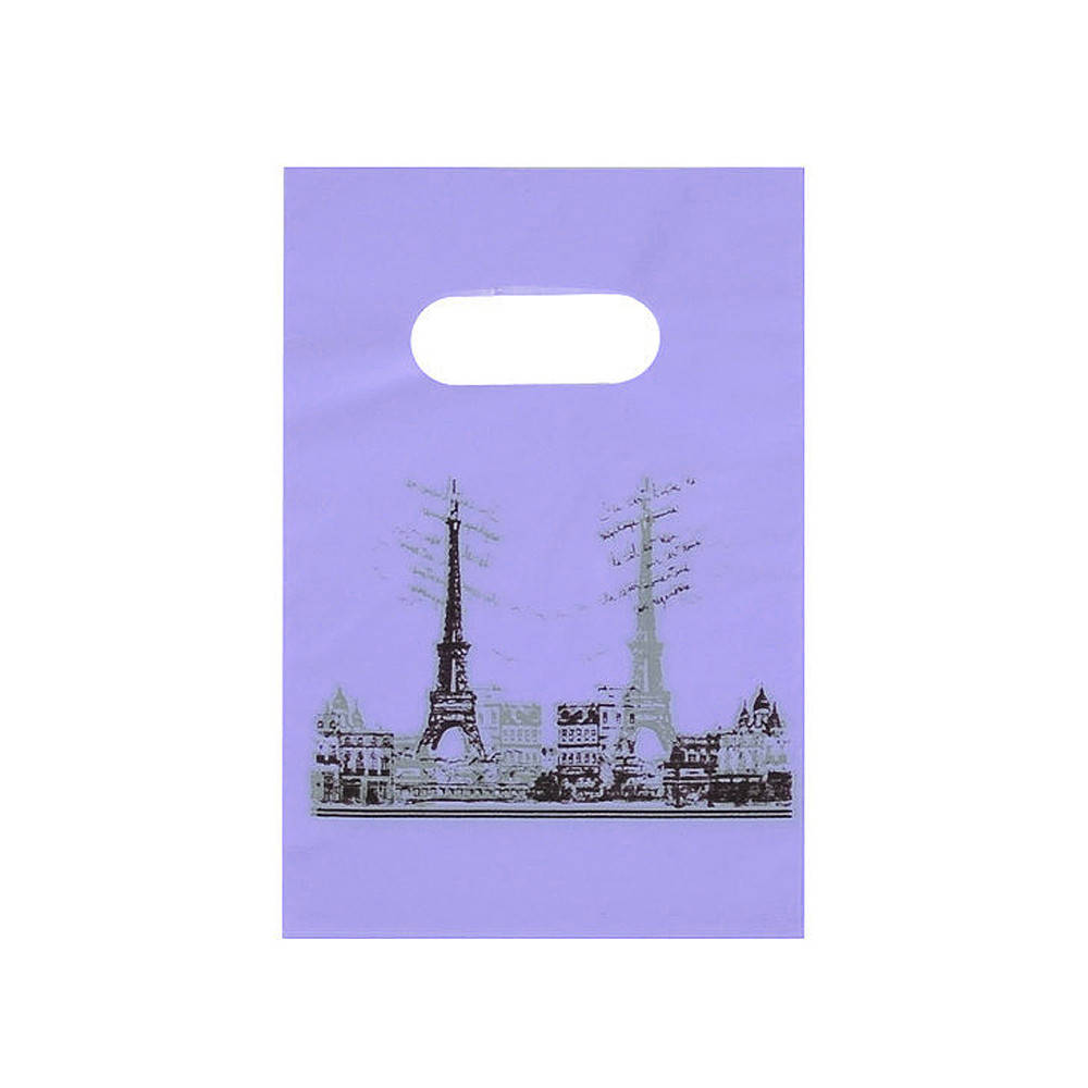 

Подарочные пакеты целлофановые "Городские пейзажи" 9x15см (упаковка 50 шт), Фиолетовый