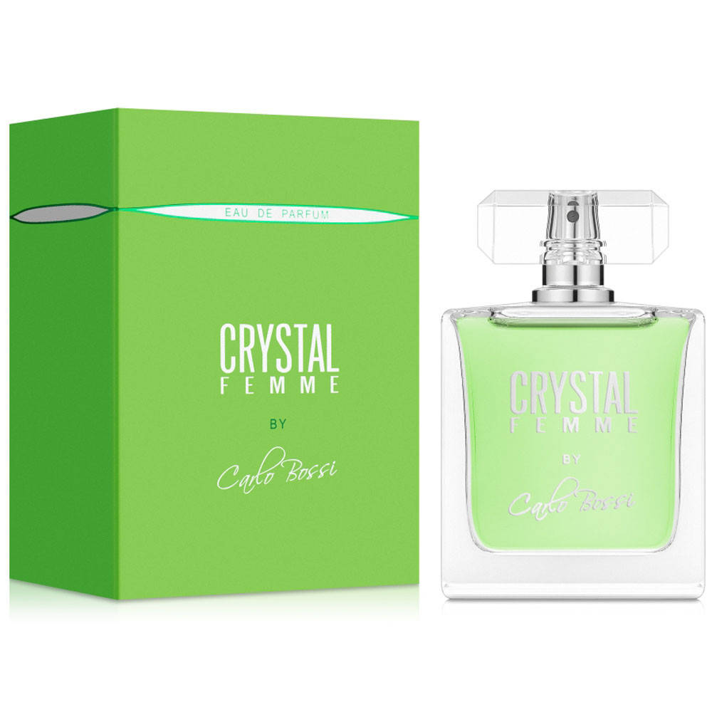 

Парфюмерная вода для женщин Carlo Bossi Crystal Femme Green 100 мл (01020178402)