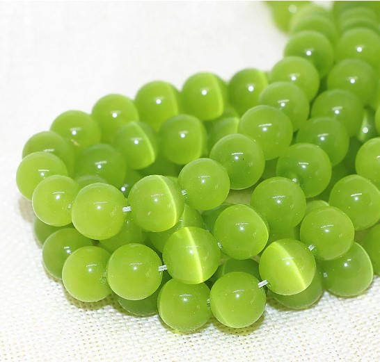 

Натуральный камень, Кошачий глаз, размер бусины 8 мм, цвет оливковый, упаковка 20 шт!