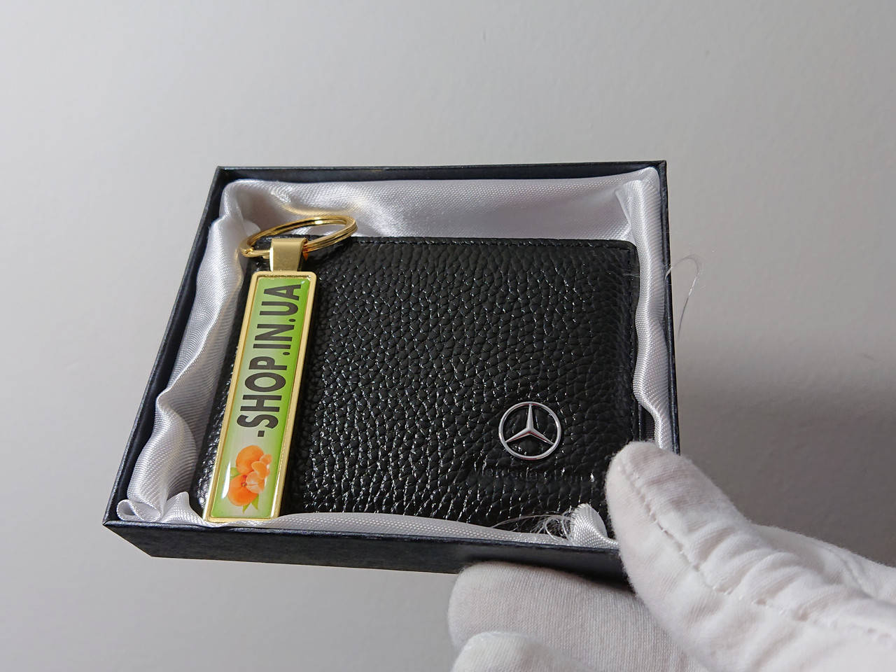 

Обложка для автодокументов, Картхолдер Mercedes, Черный