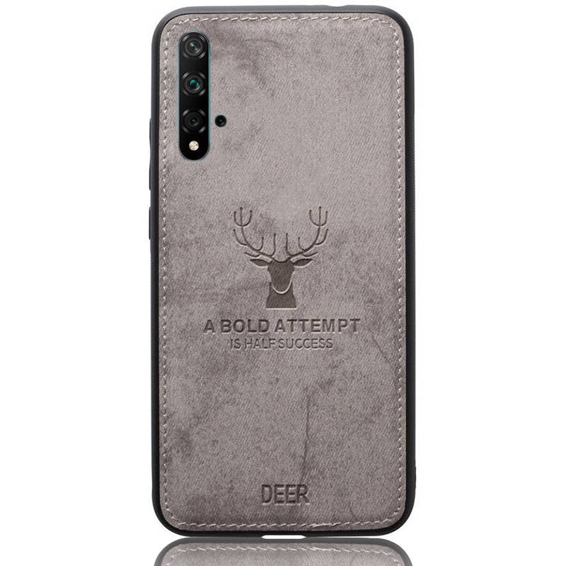 

Чехол Deer Case для Huawei Nova 5T / Honor 20 Grey, Серый