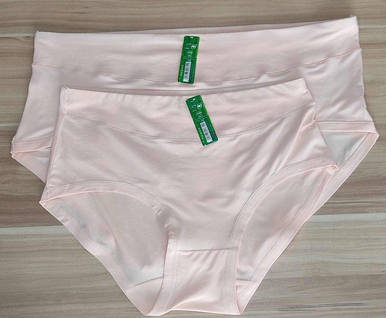 

Трусы женские. Бамбук."Extra large size in one color". Комплект 6 шт. Один размер. 10XL -44 см полуобхват по резинке, Кремовый, Разные цвета