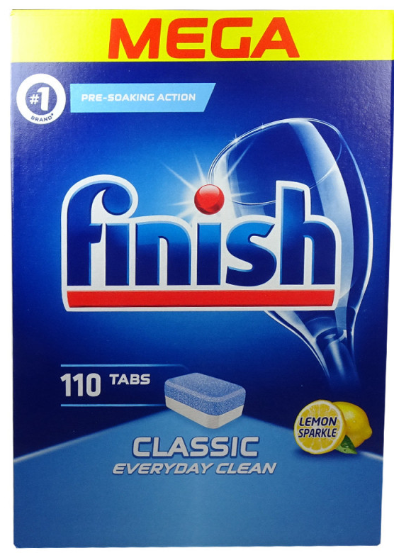 

Таблетки для посудомоечных машин FINISH Classic Lemon 110 шт Венгрия 5999109581044
