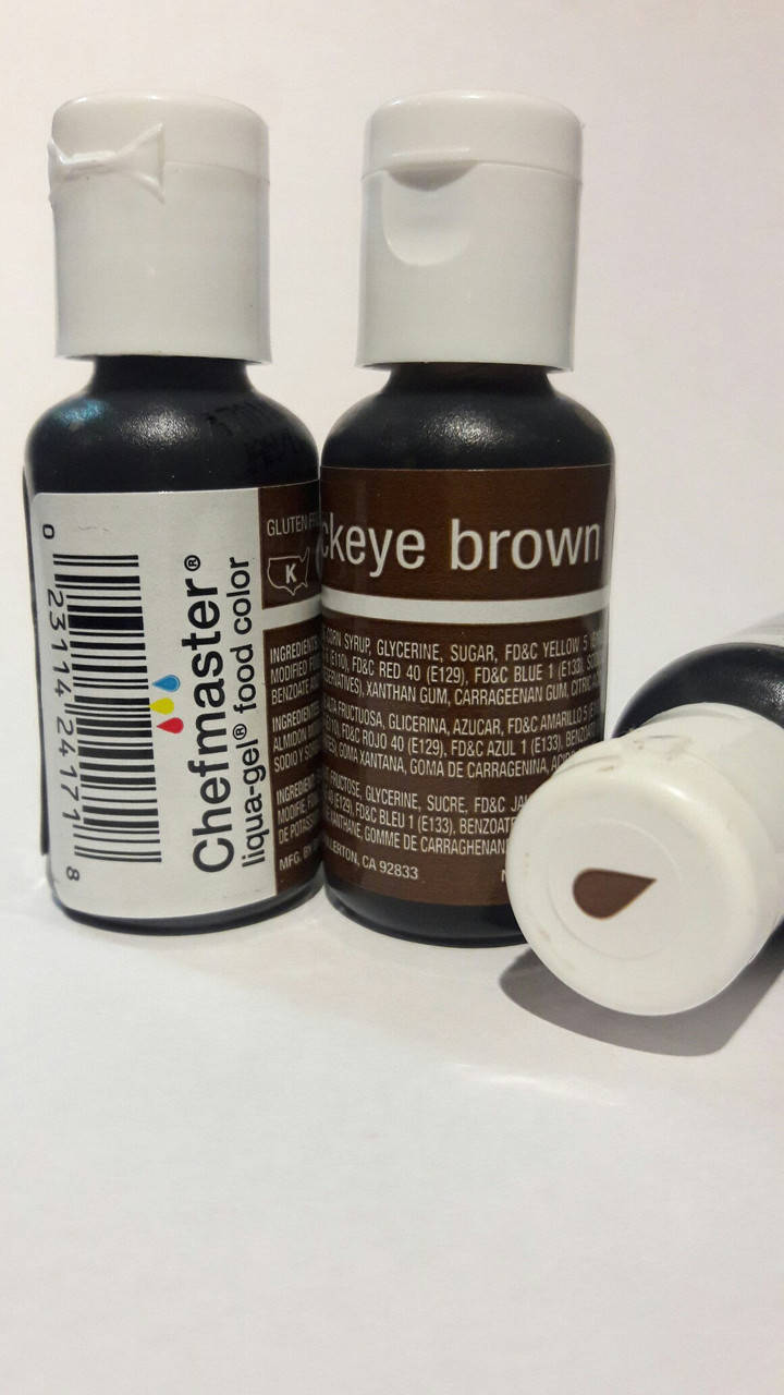 

ГЕЛЕВЫЙ КРАСИТЕЛЬ CHEFMASTER BUCKEYE BROWN / КОРИЧНЕВЫЙ, 20 ГРАММ (США)