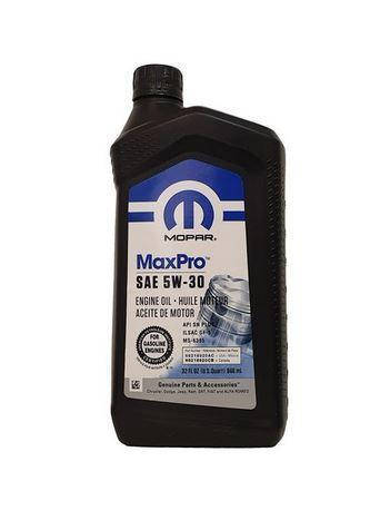 

Моторное масло MOPAR 5W-30