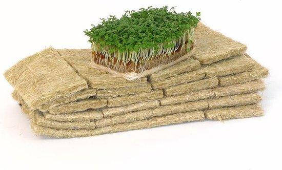 

Льняной коврик для микрозелени 10 шт