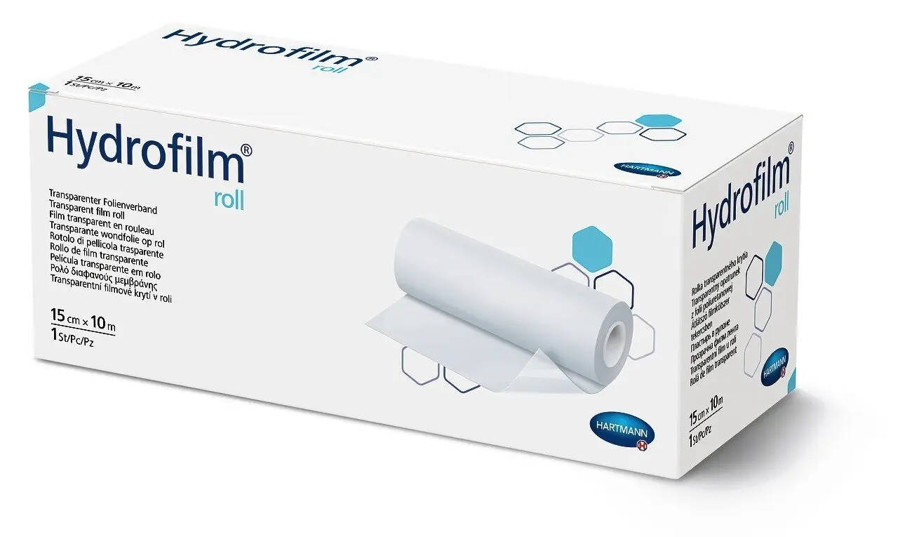 

Повязка пленочная прозрачная Hydrofilm Roll 15см х 1м 1шт