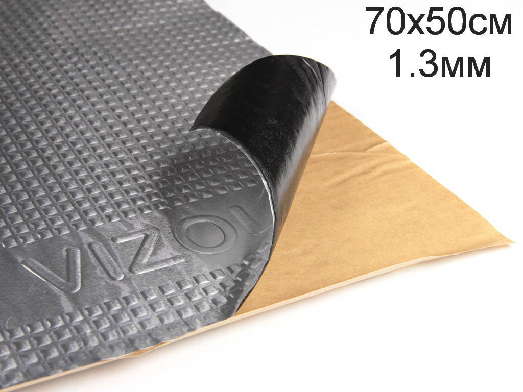 

Виброизоляция Визол 1.3 мм (70x50 cм)