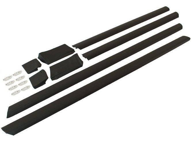 

Audi A6 94-97 боковые нижние молдинги комплектект 8 шт с защелками, арт. DA-43