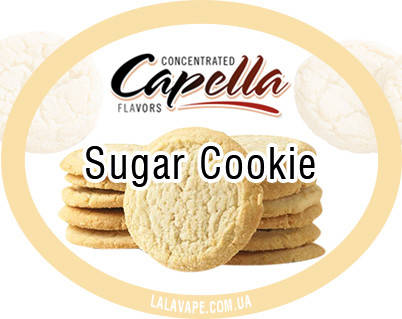 

Ароматизатор Capella Sugar Cookie (Сахарное печенье)