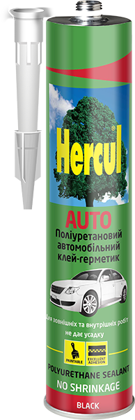 

Полиуретановый автомобильный герметик HERCUL AUTO черный 280мл