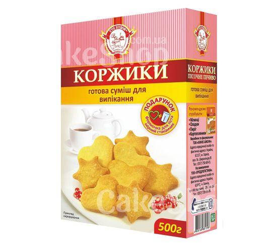 

Коржики, готовая смесь для выпечки, Сто пудов, 500г