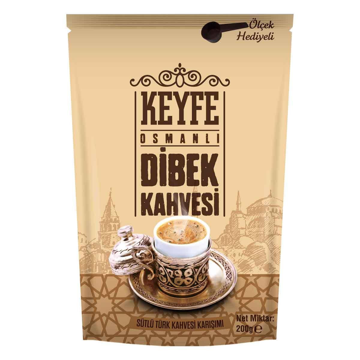 

Турецкий кофе дибек османский KEYFE 200 г.