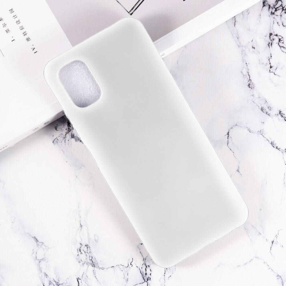 

Силиконовый чехол ZTE Blade V2020 Smart (TPU бампер) White, Черный