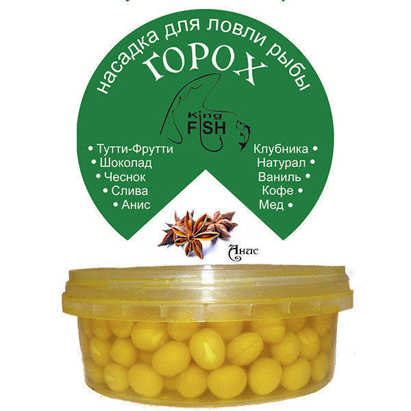 

Насадка горох KING FISH 150мл анис