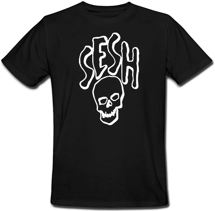 

Футболка Bones / Sesh - Seshskull (чёрная) XXL