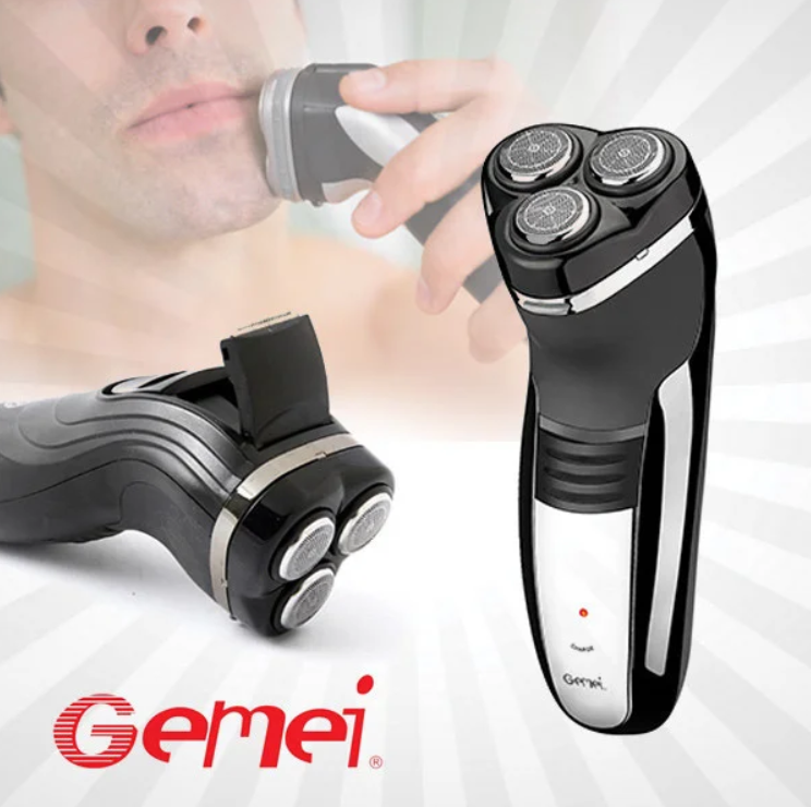

Беспроводная аккумуляторная электробритва Gemei Pro GM 7300