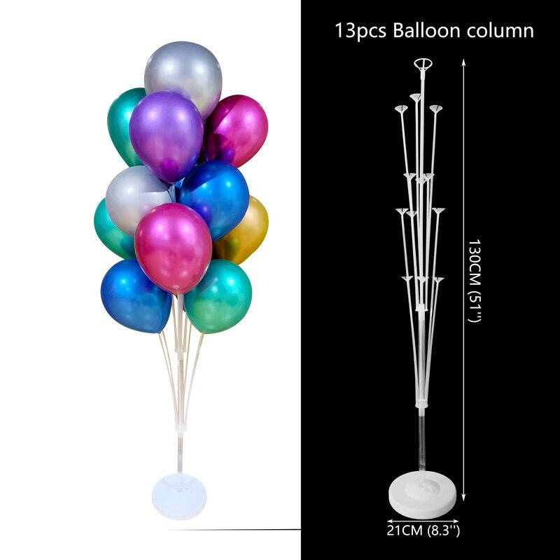 

Пластиковая подставка гигант для 13 воздушных шаров 130 см
