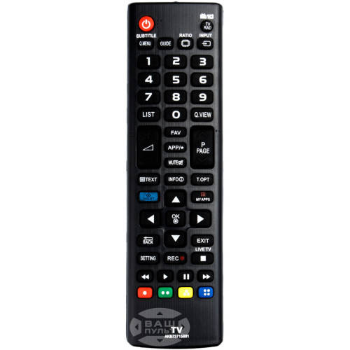 

Пульт для LG AKB73715601 SMART TV