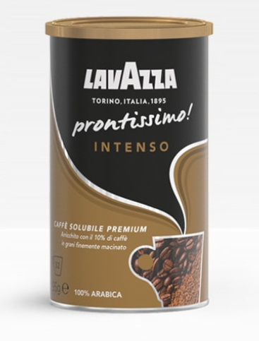 

Кофе растворимый Lavazza Prontissimo! Intenso 95 г в жестяной банке