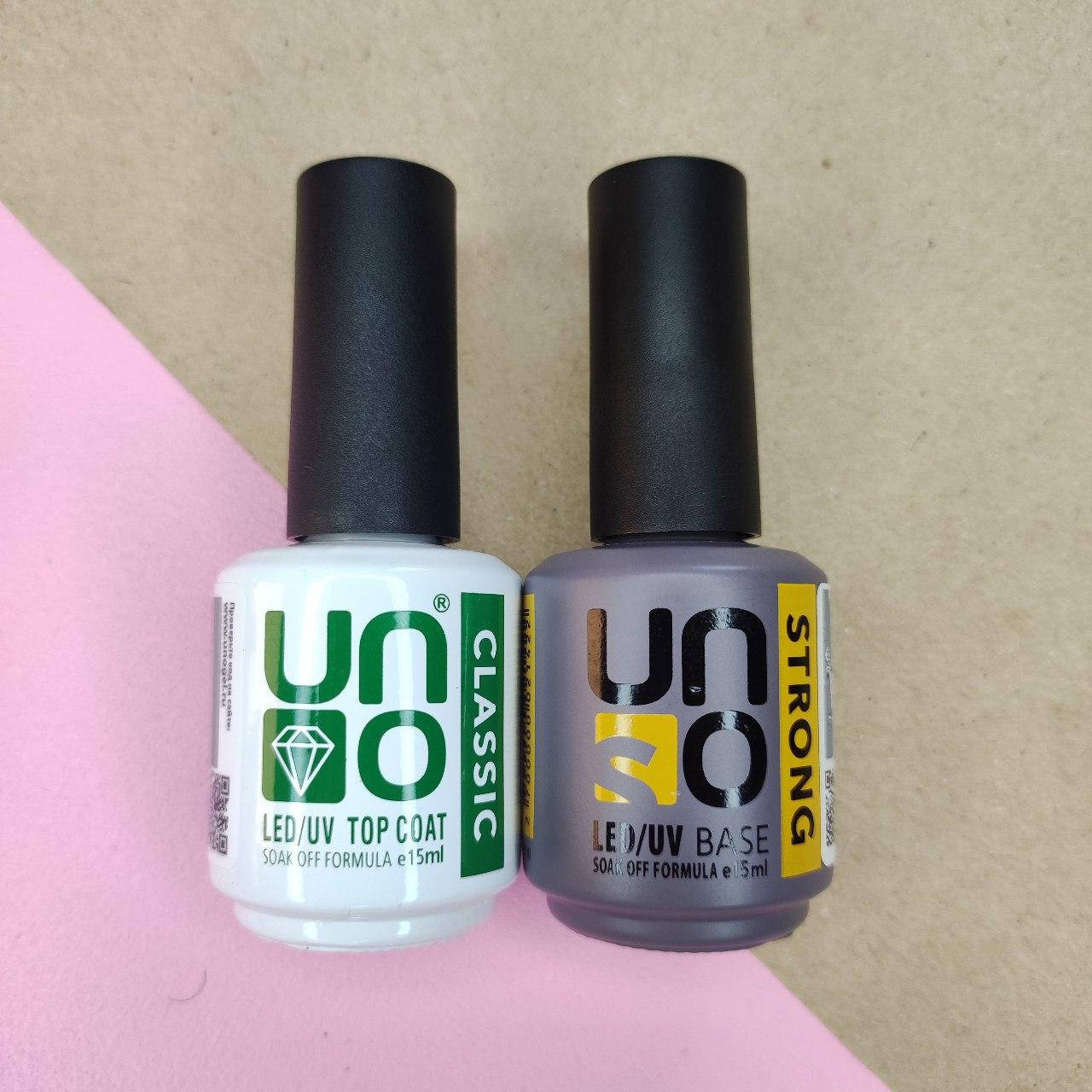 

2в1 База + Топ UNO Top Classic 15ml + Strong Base UNO 15ml
