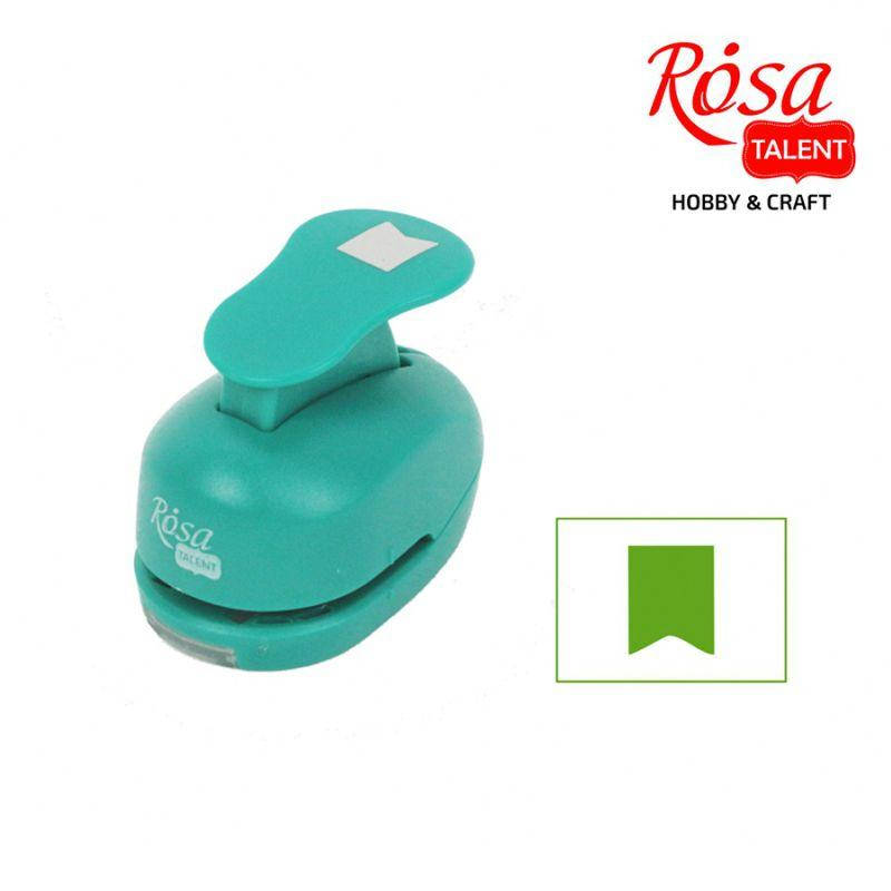 

Фигурный дырокол, Флажок, 1,6 см, ROSA TALENT