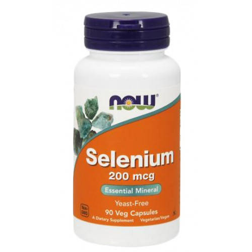 

Селен (Selenium), Now Foods, 200 мкг, 90 капсул