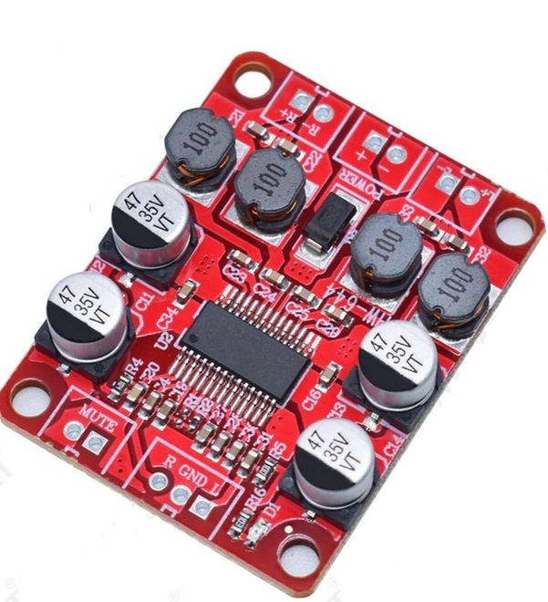 

Двухканальный стерео усилитель мощности 2x15W TPA3110 TPA3110D2 DC12V