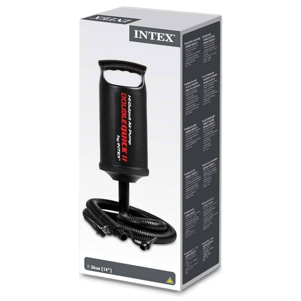 

Насос для надувных изделий INTEX ручной 1,7 л 68614